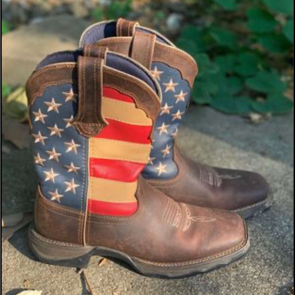 Lady Rebel™ by Durango® Patriotic Women's Pull-On Western Flag Boot For $95